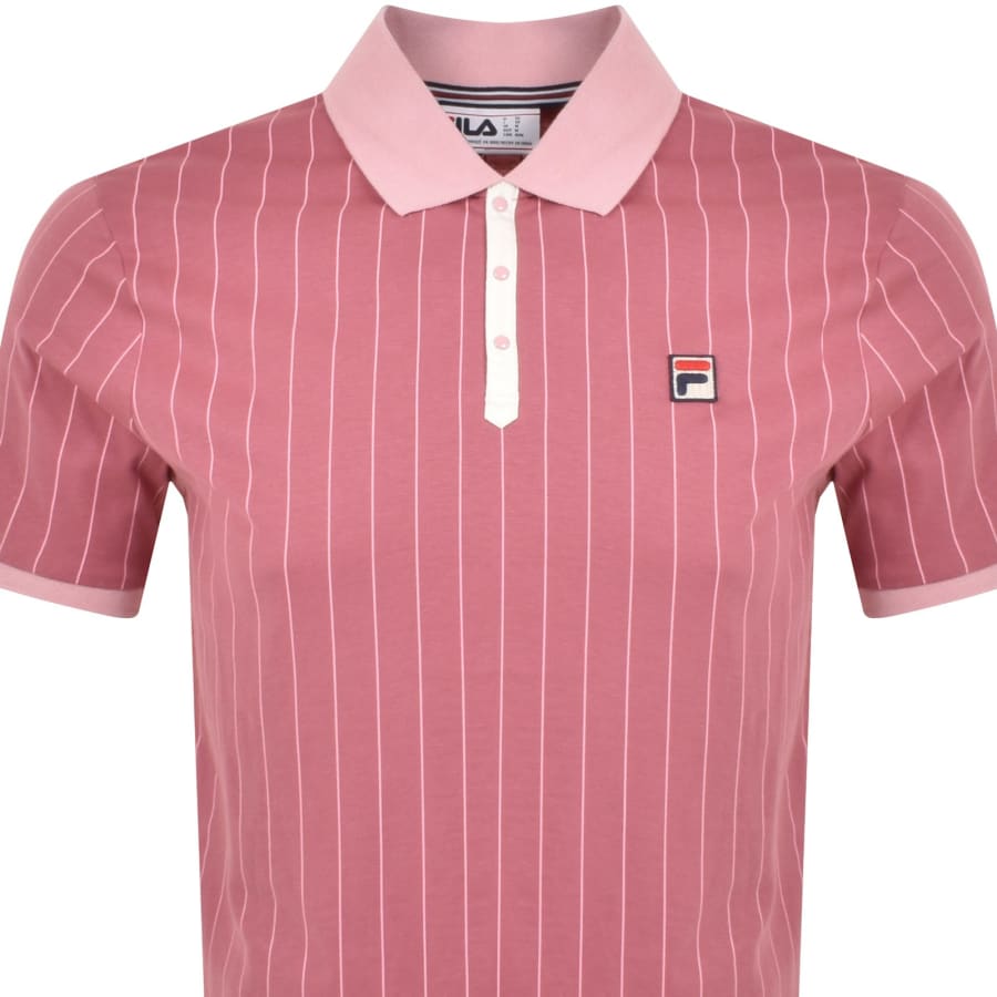 Fila shirt mens pink discount